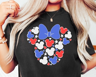 Disney 4th Of July Shirt, Disney Mickey Head 4th of July, Mickey 4th Of July Shirt, Patriotic Disney Shirt, Disney USA Shirt