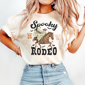 Western Halloween Shirt, Spooky Rodeo Shirt, Halloween Skeleton Shirt, Western Rodeo Shirt, Spooky Cowgirl, Howdy Halloween