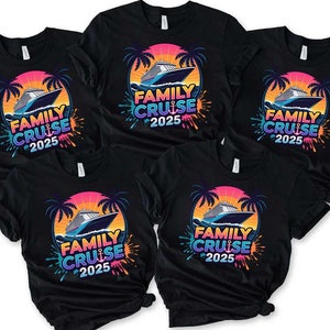 Family Cruise Squad 2025 Shirt, Cruise Crew Shirt, Cruise Squad Group Shirt for 2025, Family Cruise Shirts, Family Cruise Shirt