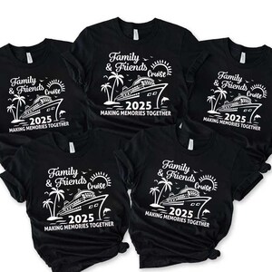 Family Friends Cruise 2025 Shirt, Cruise Crew Shirt, Cruise Squad Group Shirt for 2025, Family Cruise Shirts, Family Cruise Shirt