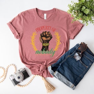 Juneteenth Shirt, Black History Shirt, Since 1865 Shirt, Independence Shirt, Equality Shirt, Human Rights Shirt, Black Lives Matter Shirt bild 4