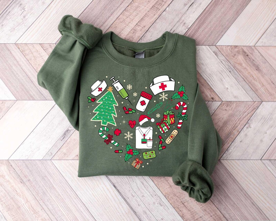 Christmas Stethoscope Sweatshirt main image 0