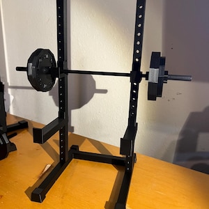 1:6   Squat Rack 3D Printed Miniature