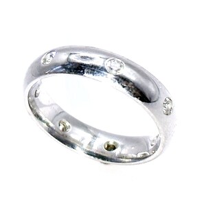 3900 0.50Ct .950 Platinum Diamond All Around Women's Wedding Band