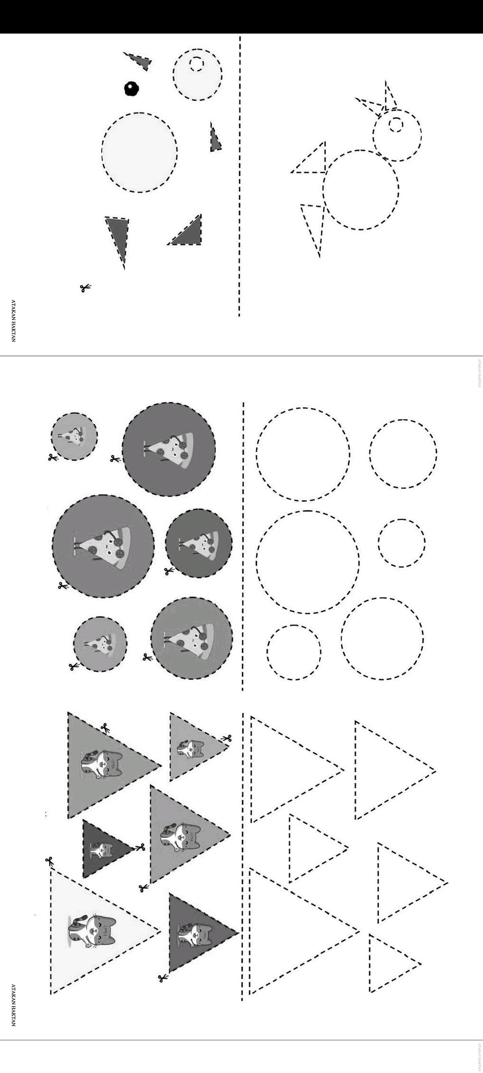 Cut and Paste Glue Worksheets for Kids Printable, Preschool ...