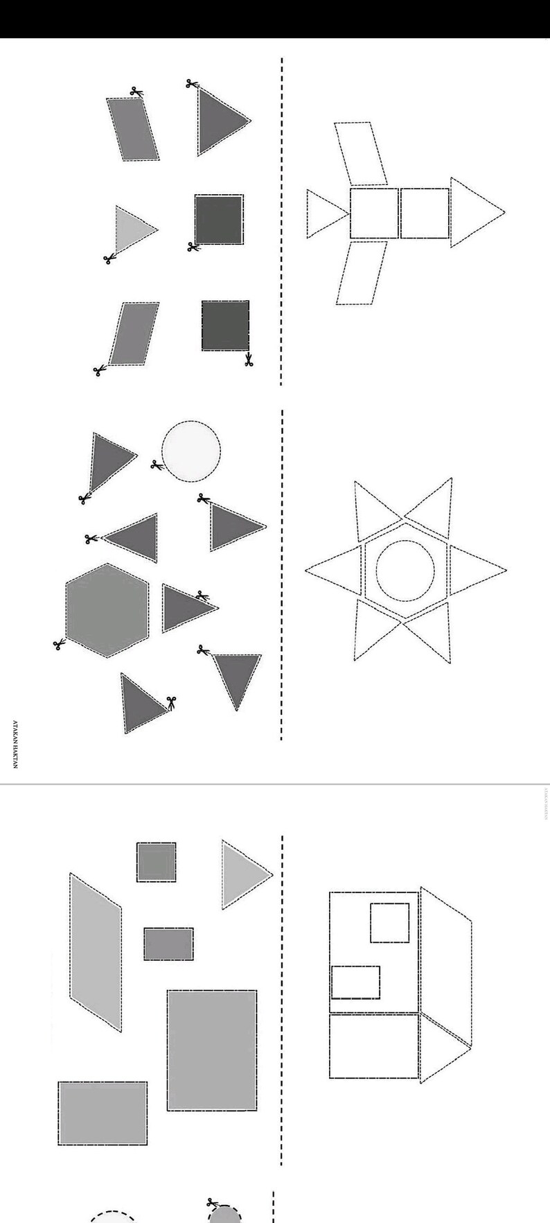 Cut and Paste Glue Worksheets for Kids Printable, Preschool ...