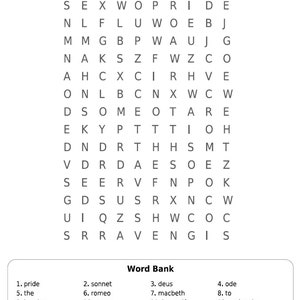Word Search Puzzle Printable Worksheets Kindergarten Kids Preschool 60 ...