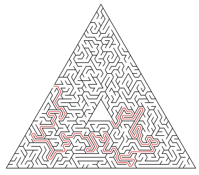 Maze for Adults Printable Mazes Puzzle Maze Puzzle Pages Etsy