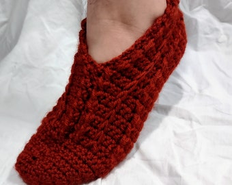 quick romantic vintage retro slipper, cottage core literary themed house sock, PDF digital download easy crochet pattern for beginners