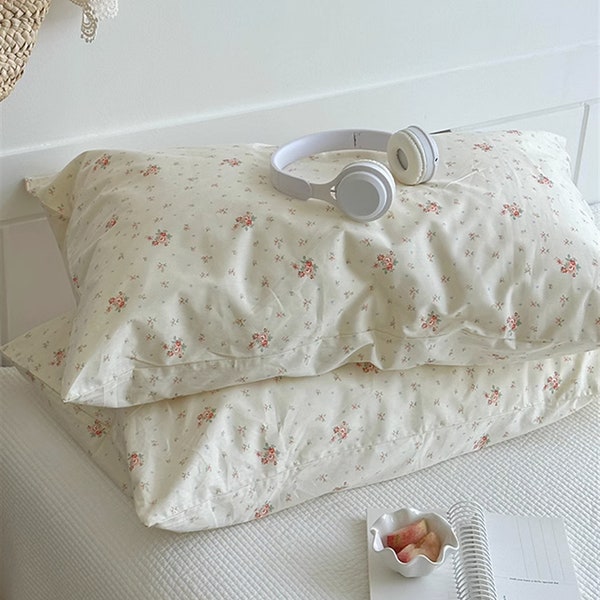 Pink Flower Pillow Etsy