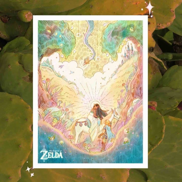 South Asian Zelda - The Legend of Zelda Art Print