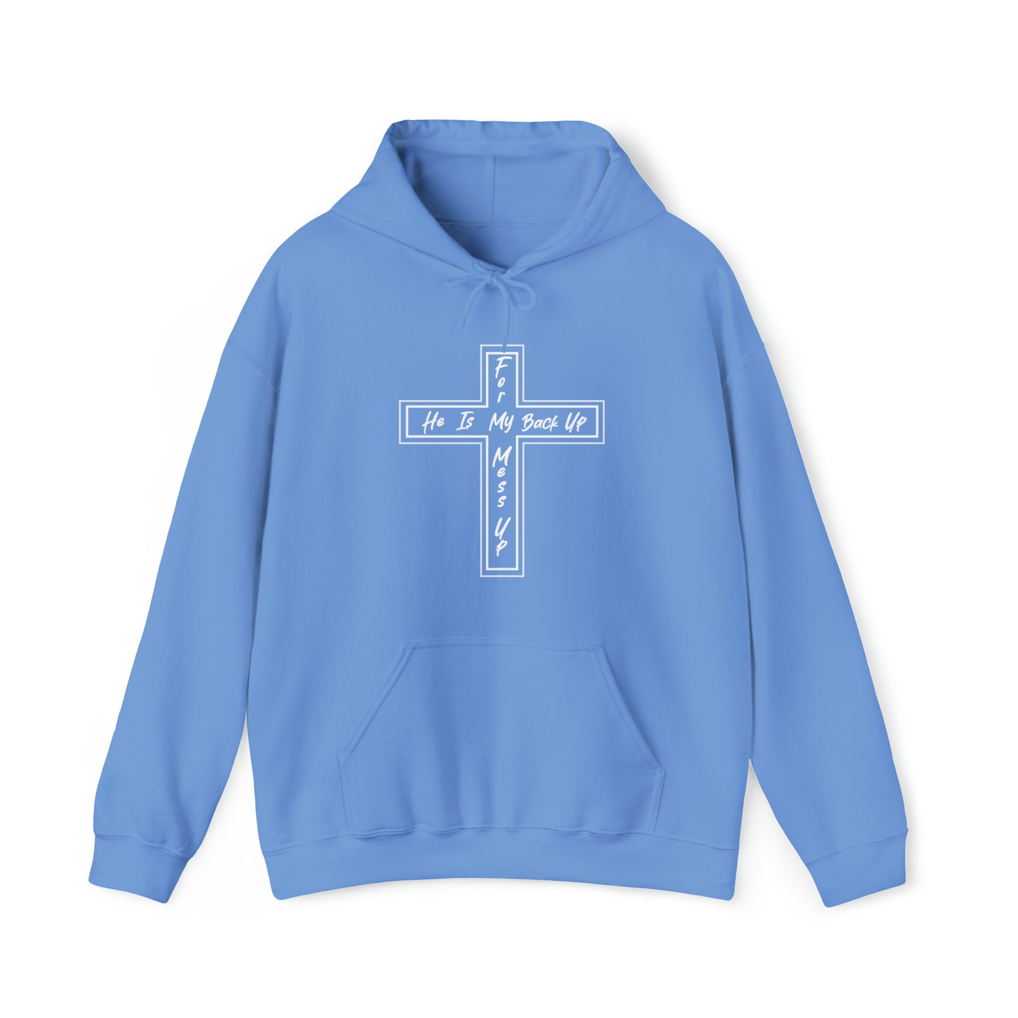 He is My Backup Hoodie Faith Shirt Faith Sweatshirt Jesus - Etsy