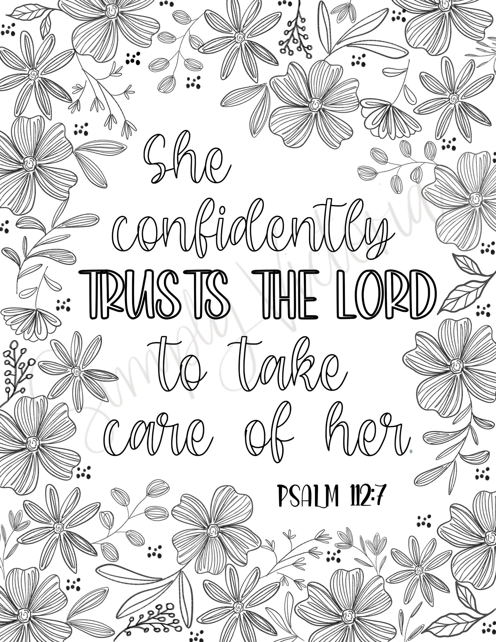 Adult Scripture Coloring Pages - Etsy