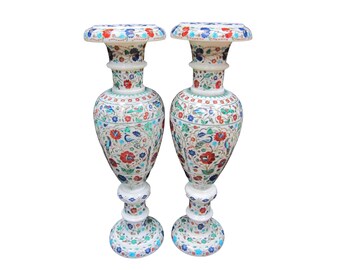 インド大理石　壺 大理石壺 インド - メルカリ