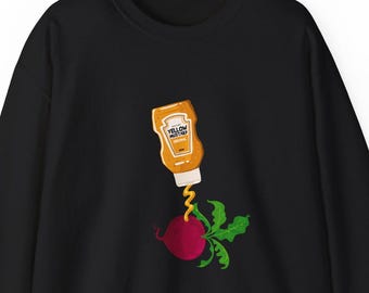 Sudadera Mustard on the Beet de Kendrick Lamar, merchandising de hip hop, cuello redondo unisex, ropa de calle de la costa oeste, regalos para fans de Kendrick