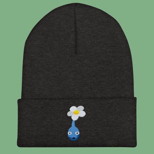Embroidered Beanie, Cute Simple Video Game Gift Toque
