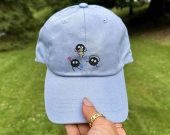 Embroidered Anime Cap | Cute Anime Hat | Anime Lover Gift | Sprite Artwork Merchandise