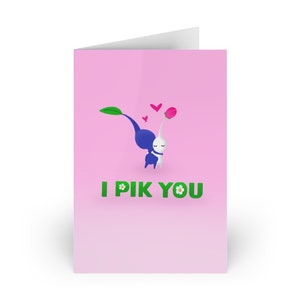 I Pik you Blanko Karte, Pikmin Geburtstag Valentinstag
