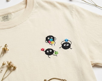 Soot Sprites T-Shirt | Studio Ghibli Inspired Cute Spirits Tee