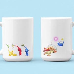 Pikmin Olimar Throwing Pikmin Mug