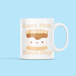 Love You S&#39;more Each Day, Camping Valentines Day Mug