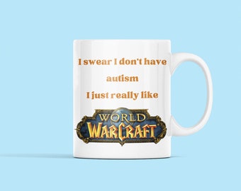 World of Warcraft Dark Humour Mug One-Sided
