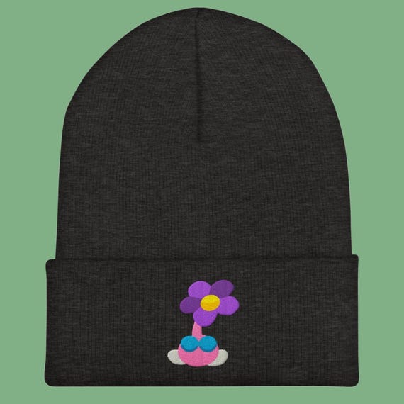 Embroidered Beanie, Cute Simple Video Game Gift Toque - Etsy