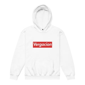 Venezuelan Sayings &quot;Vergacion&quot; Funny Hats for Venezuelans Youth heavy blend hoodie