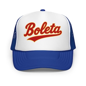 Boleta Foam trucker hat Caracas Retro Baseball Cap  Venezuela  Embroidered