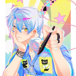 Custom Anime Portrait | oc commission | Anime Character Commission | Family Portrait | PFP Anime | Anime Portrait | Anime Illustration image 1