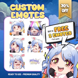 Aangepaste kick-emotes Twitch-emotes | Gepersonaliseerde Twitch-emotes | Schattige geanimeerde emotes voor al je streamingbehoeften | Twitch-emoties, stickers