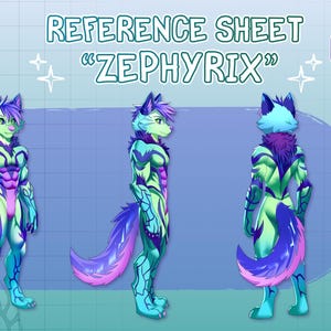 カスタムファーリー参考資料シート｜キャラクターデザイン（デジタルアイテムのみ！）