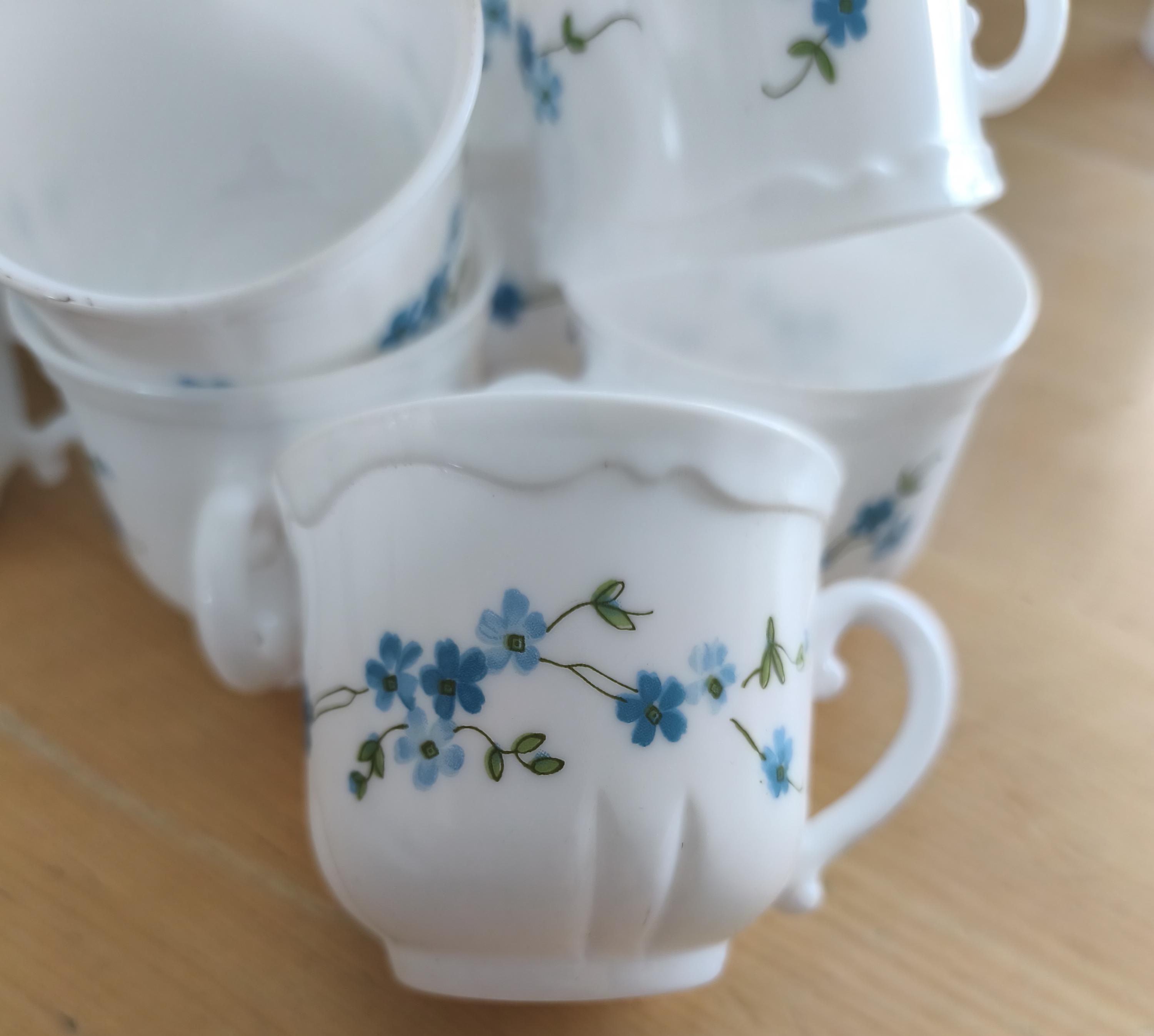 6 TASSES ARCOROC Modèle CALCE, Verre Fumé France Vntage - Etsy