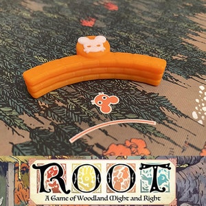 Root Cleaning Markers Upgrade | Set of 12 | Board Game Accessories | Replacement Tokens | Board Game Upgrades