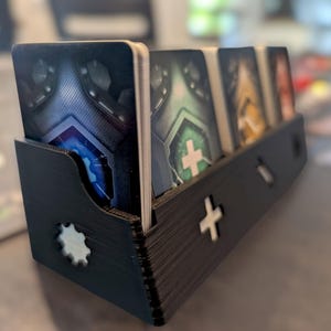 Nemesis Card Holders – Compatible with Sleeved or Unsleeved Cards | Board Game Upgrade