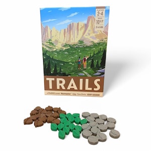 Trails Resources Upgraded Tokens | Game Accessories, Customizable Tokens for RPG, Board Games & More
