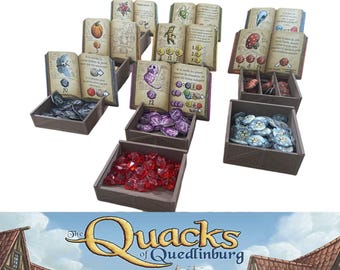 The Quacks of Quedlinburg storage boxes - Fit both expansions