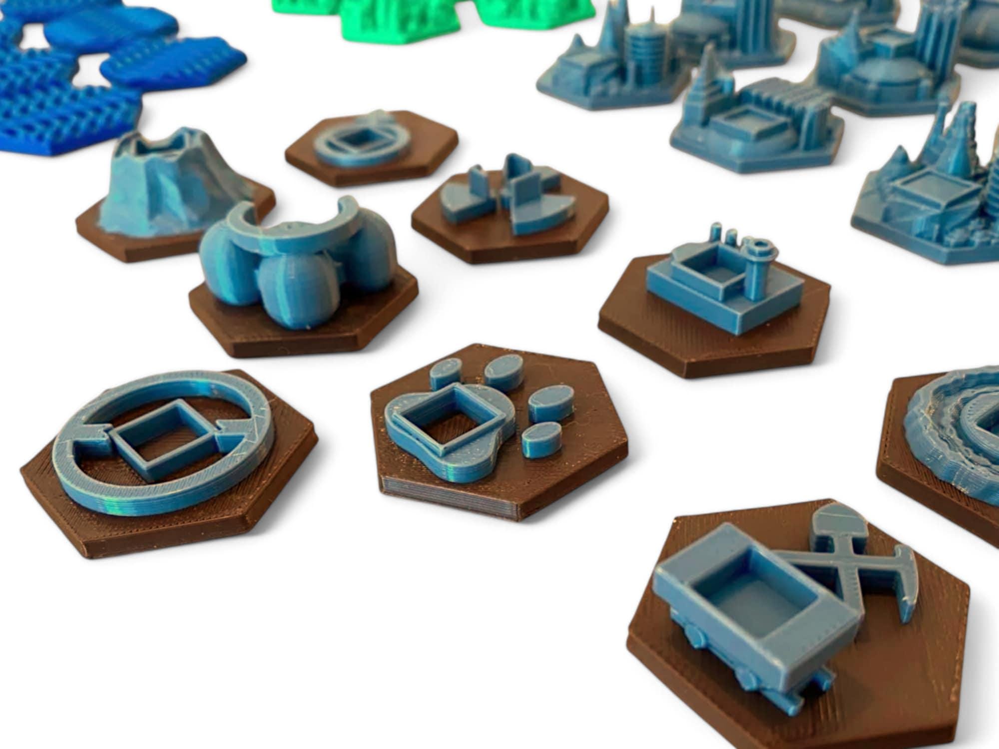 テラフォーミング・マーズ 3Dタイルセット：ボードゲーム