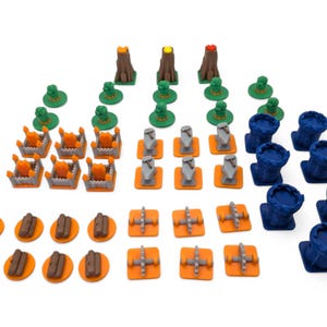 Root Board Game Upgrade - Deluxe 3D Set for Root Game