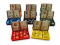 The Quacks of Quedlinburg storage boxes organizer / insert - 8 tokens containers - Works with 2 extensions