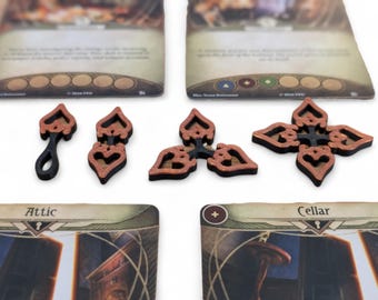 arkham horror card game coin capsules For all us noobs...coin These special ammunition tokens feature a revolver cylinder and bullets What size coin capsules for
