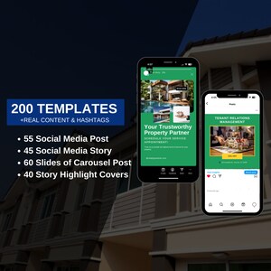Property Management, Real Estate, Business Templates, Social Media Templates, Canva Templates, Property Marketing, Customizable Templates, Digital Marketing, Ready-to-Use Templates, Professional Templates