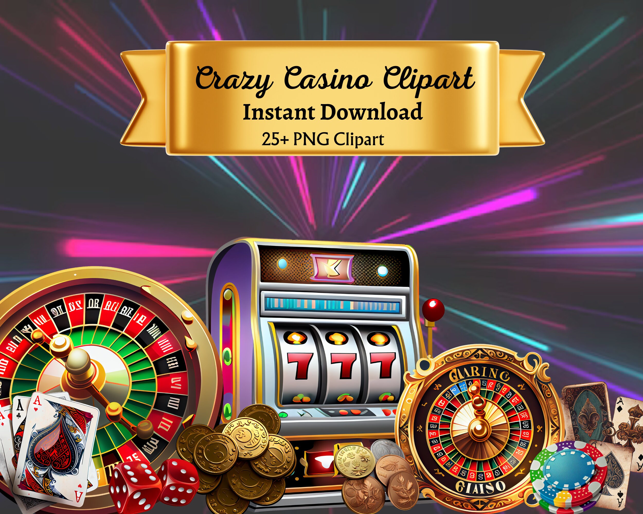 good luck coin chips gold casino