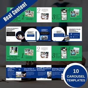Property Management, Real Estate, Business Templates, Social Media Templates, Canva Templates, Property Marketing, Customizable Templates, Digital Marketing, Ready-to-Use Templates, Professional Templates