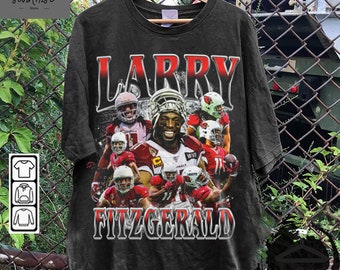 Reebok Larry Fitzgerald Arizona Cardinals Authentic Jersey Mens 56 White  Stitch
