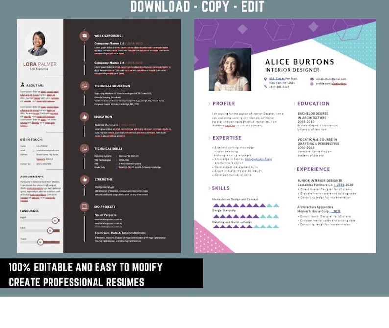 600 Mega Resume Templates Bundle - Il 794xN.5595605211 E9zx 