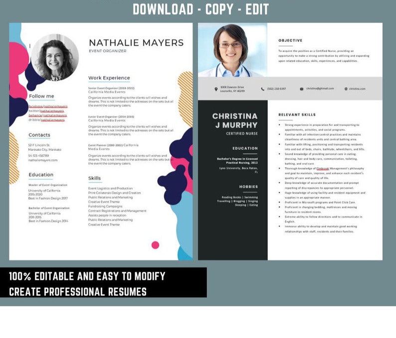 600 Mega Resume Templates Bundle - Il 794xN.5547485948 9zt6 