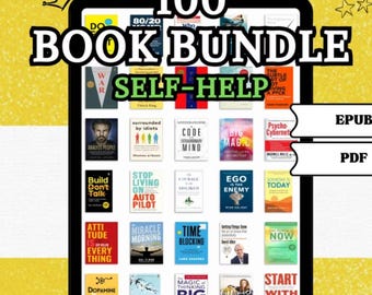 100 Books Combo Collection: Self-Help | Personal Development - EPUB & PDF