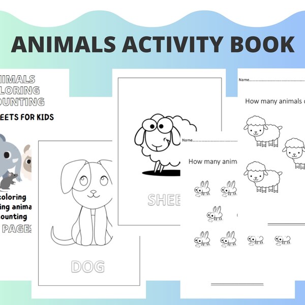 Printable Wild Animals Flashcards BONUS Free Worksheets ESL Animal ...