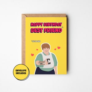 Kath & Kim Greeting Card, Sharon Strzelecki Birthday, Best Friend Greeting Card, Funny Birthday Card, Aussie Humour Gift, A5 Card